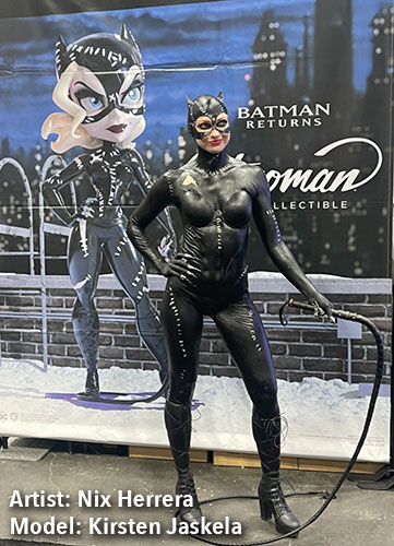Mehron Catwoman comicon