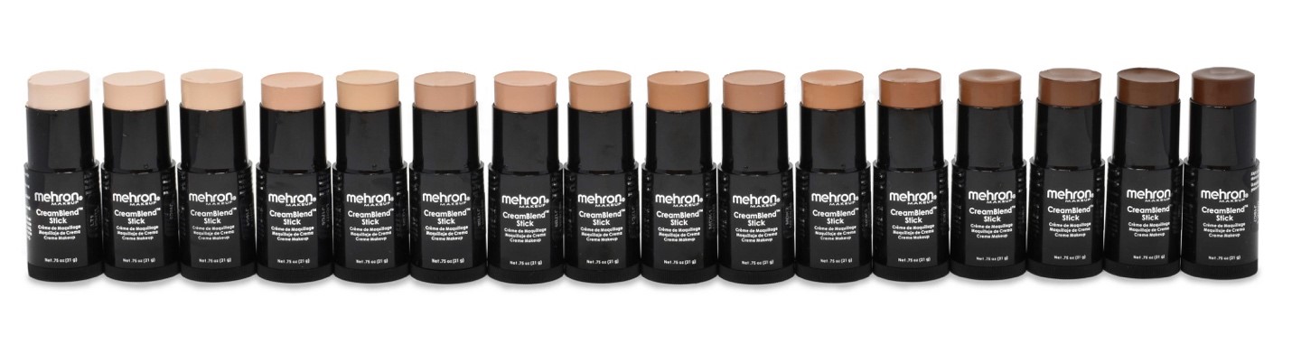 Mehron CreamBlend foundation now in 15 new shades