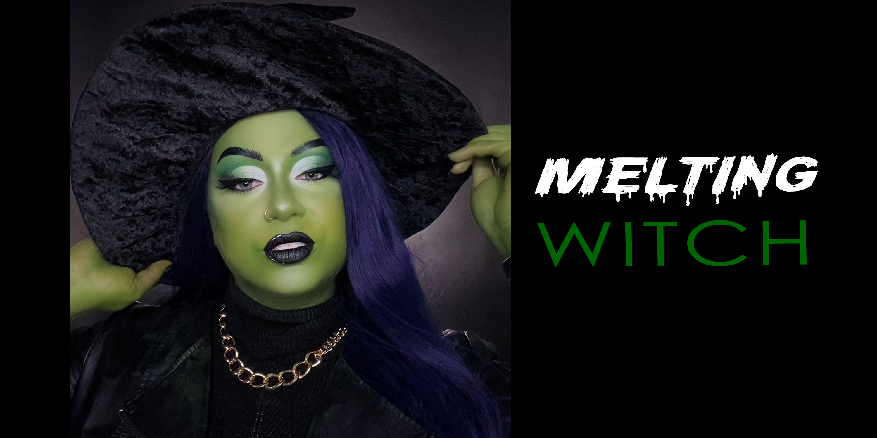Preview image of metling wicked witch for halloween