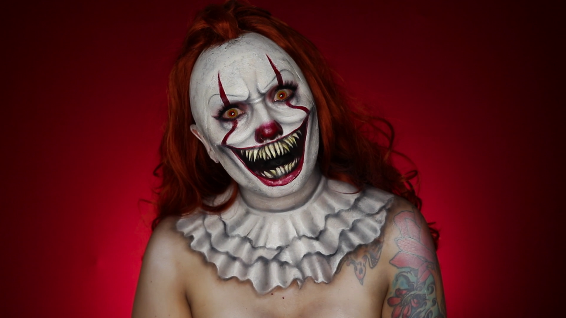 Pennywise The Clown Makeup Tutorial - Mehron, Inc.