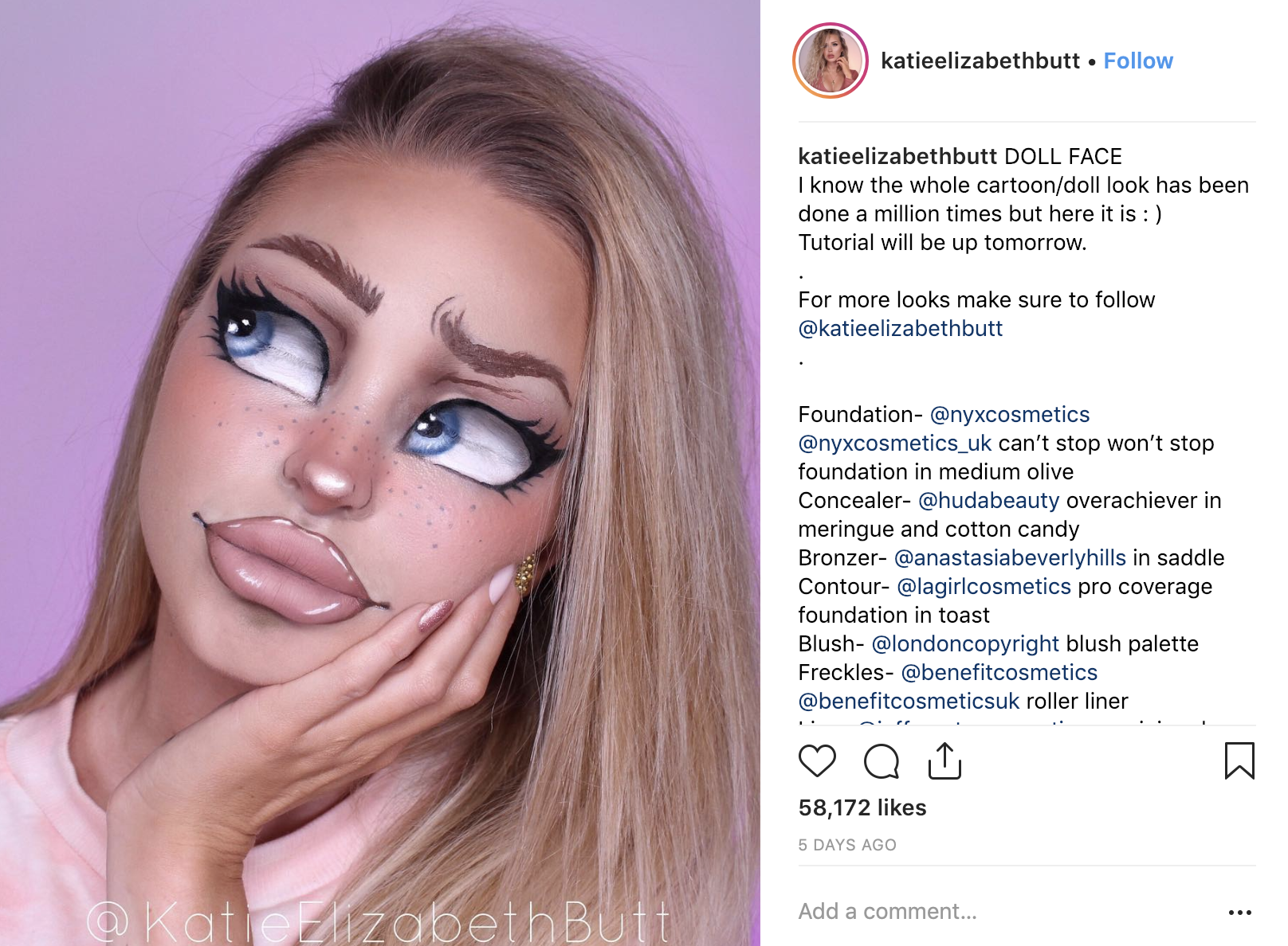 Doll Makeup Looks We Are Loving
